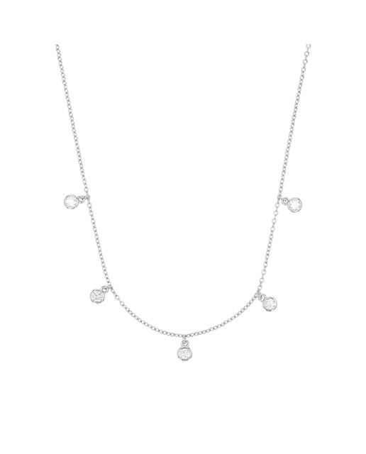 Imagen 0 de Collar Noelani plata 925 moneda