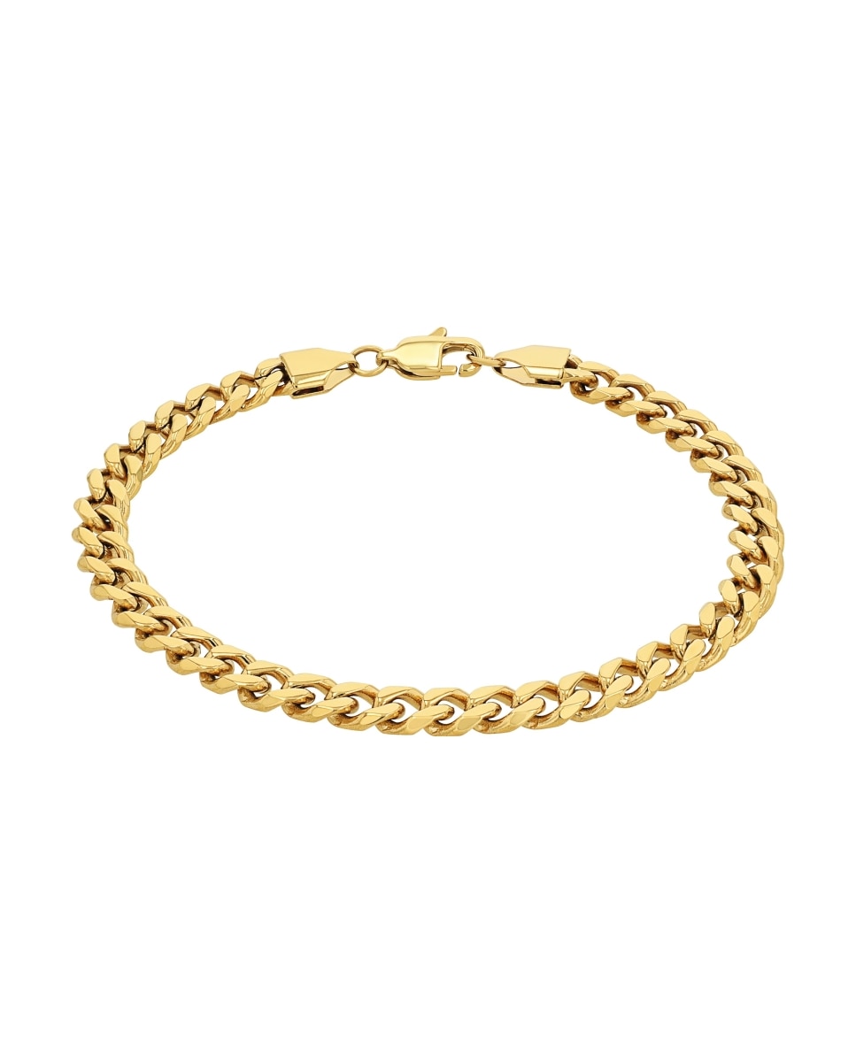 Imagen 0 de Pulsera de eslabones de acero inoxidable Oro