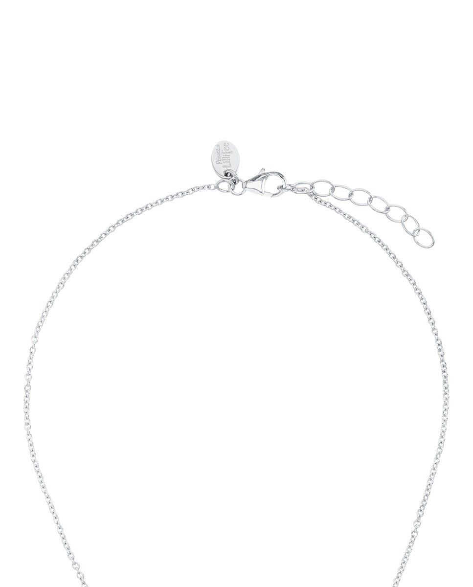 Collares con colgante para niñas, de ley 925 | corazón - Lily Princesa - Plata Plata-5