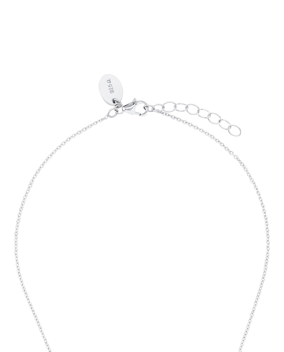 Collares con colgante para niñas, de ley 925 | estrella - Lily Princesa - Plata Plata-5