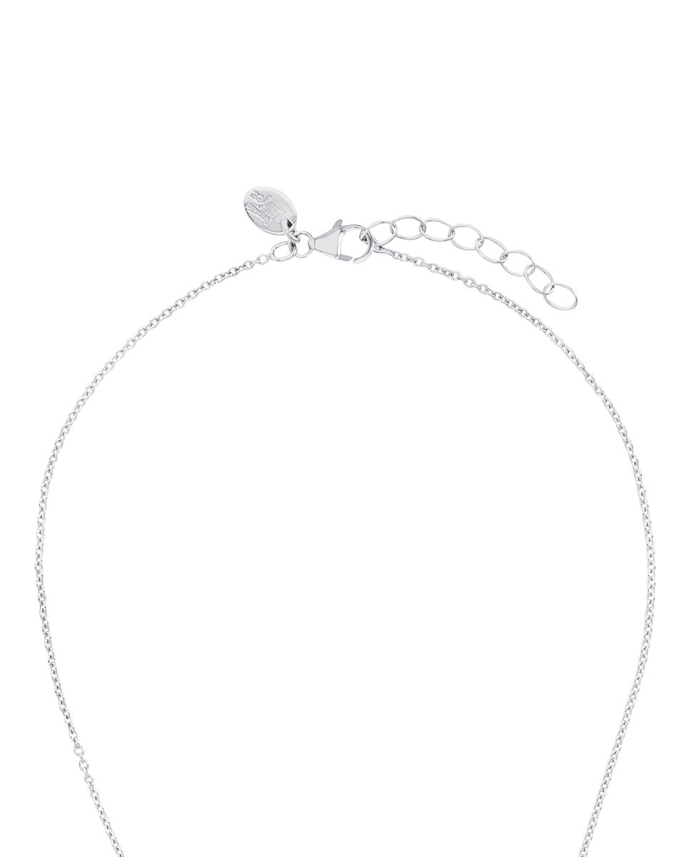 Collares con colgante para niñas, de ley 925 | corazón - Lily Princesa - Plata Plata-5