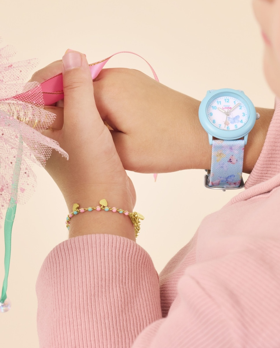 Pulsera con colgante para niñas, acero inoxidable | corazón - Lily Princesa - Oro Oro-6