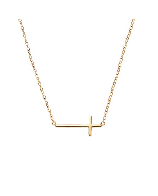 Imagen 0 de Collar Noelani plata 925 cruz