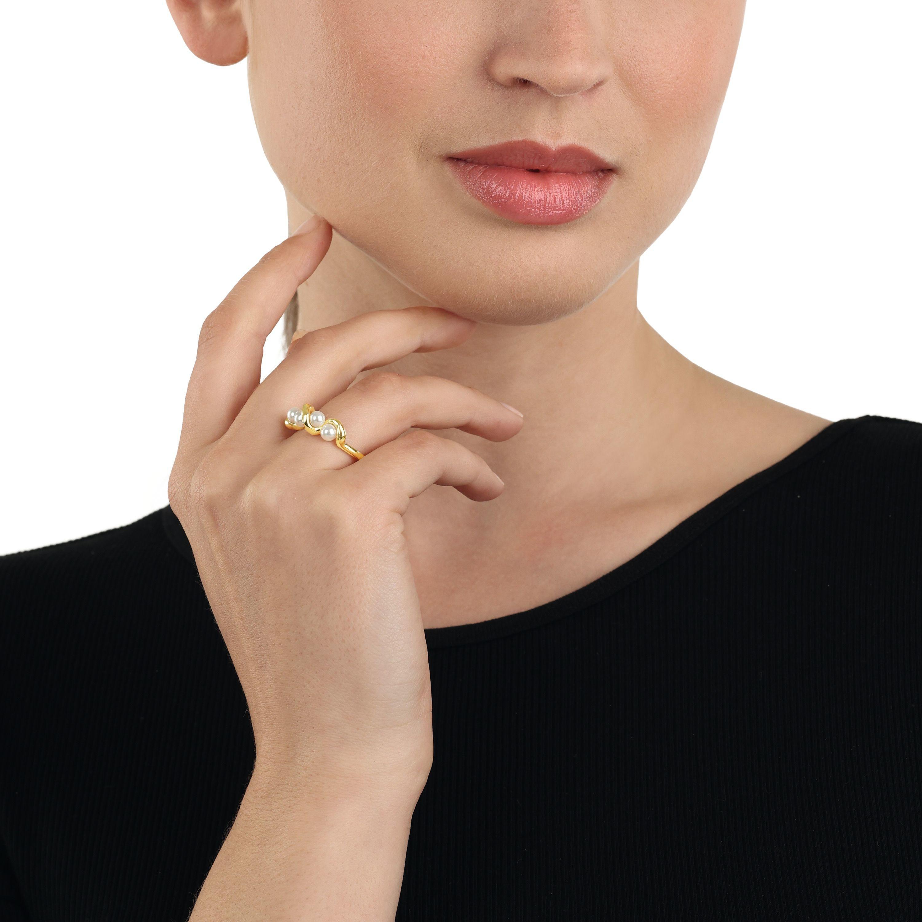 Anillo NOELANI acero inoxidable - Oro Oro-3