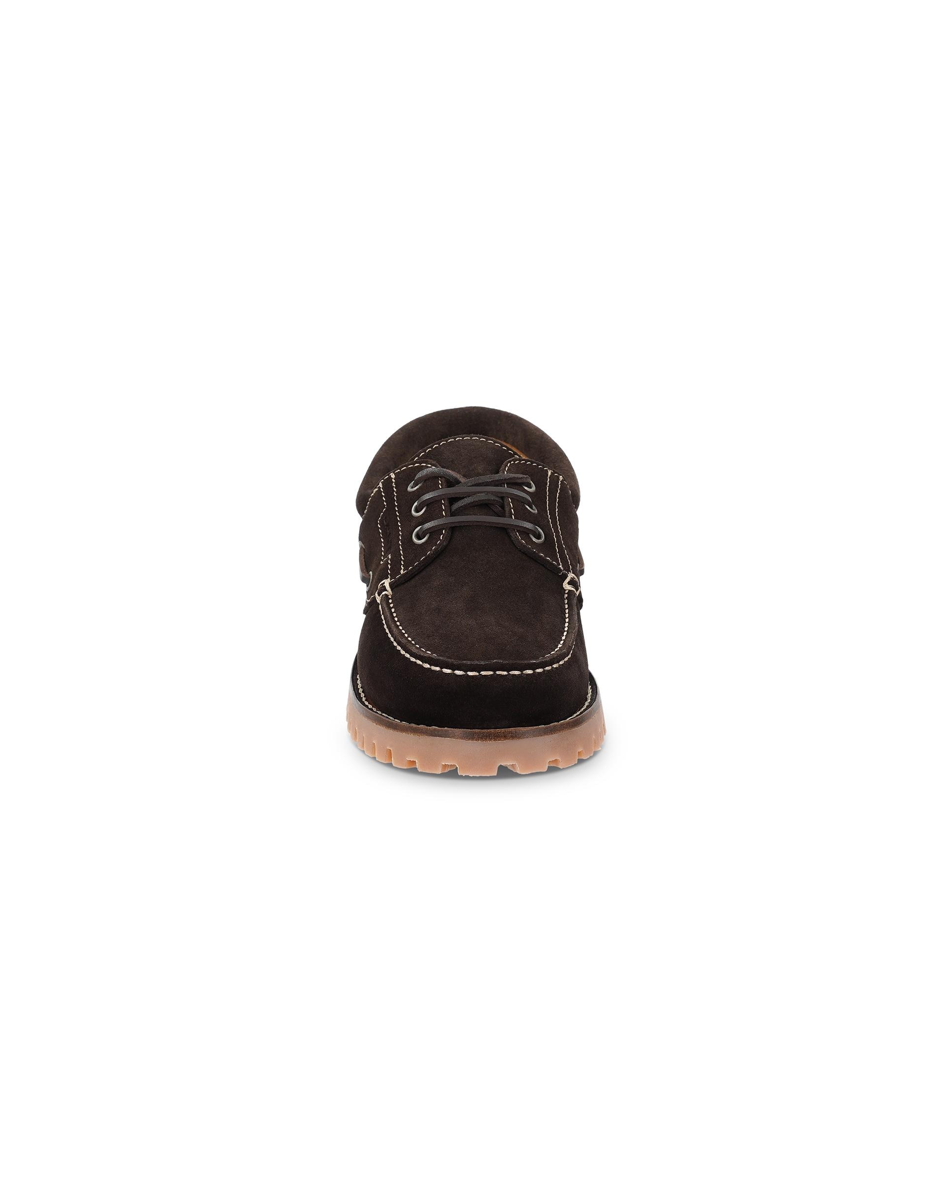 Náuticos de hombre de piel con cordones - Gant - Marrón Marrón-3