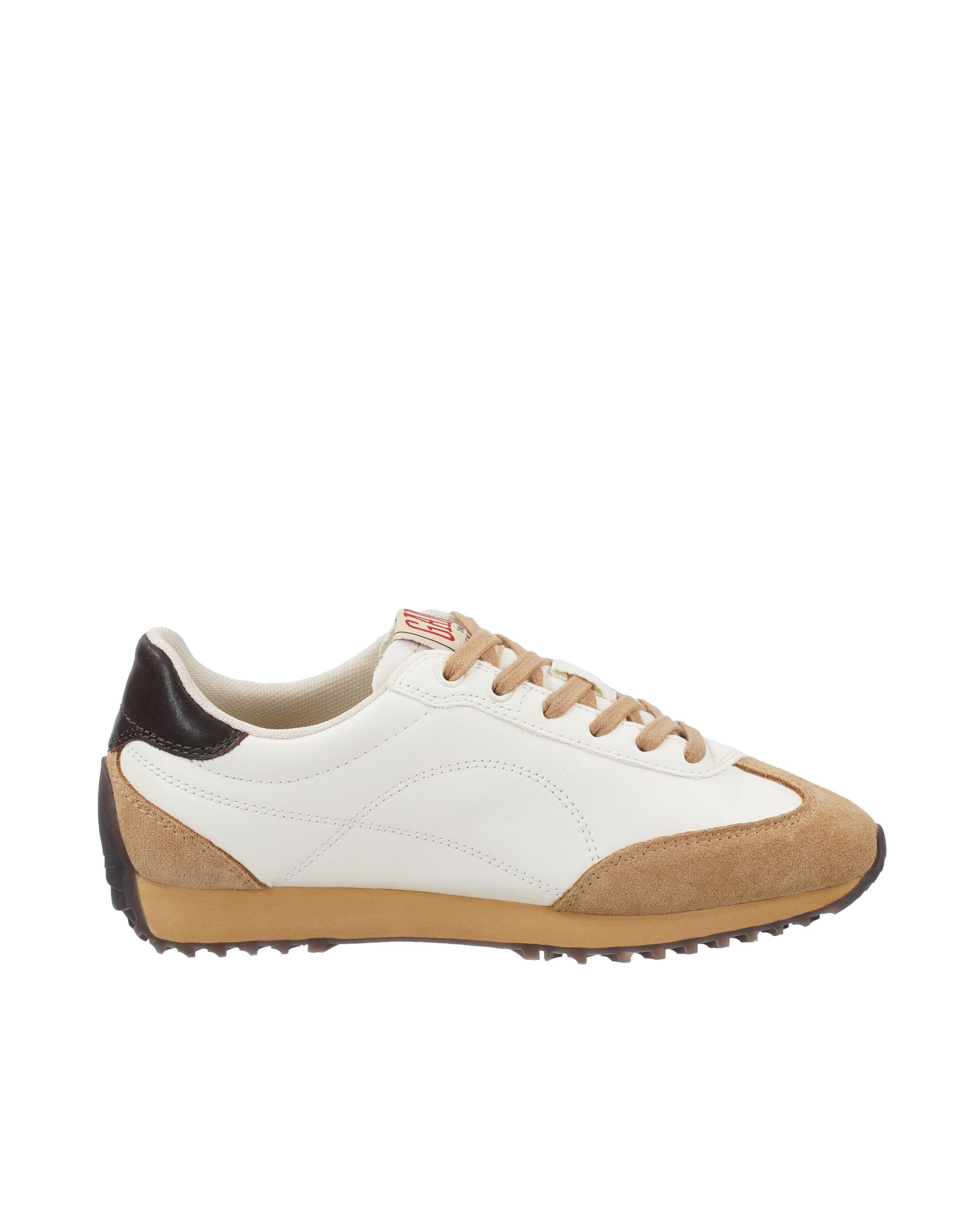 Zapatillas retro de mujer estilo runner con suela dentada - Gant - Blanco / Roble Blanco / Roble-1