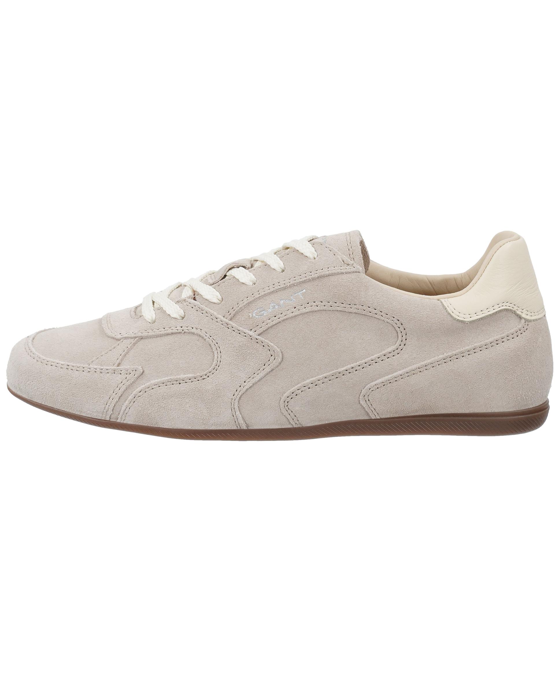 Zapatillas retro de mujer de suela plana y ajuste de cordones - Gant - Gris Gris-3