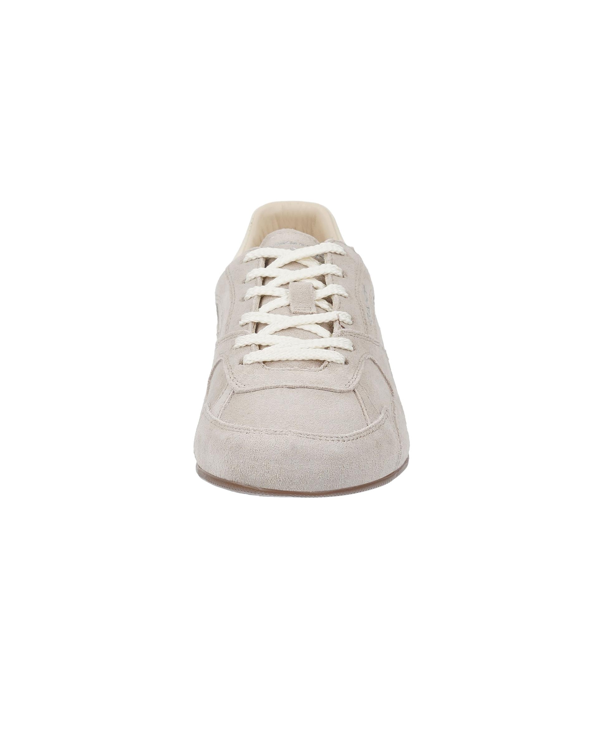 Zapatillas retro de mujer de suela plana y ajuste de cordones - Gant - Gris Gris-2