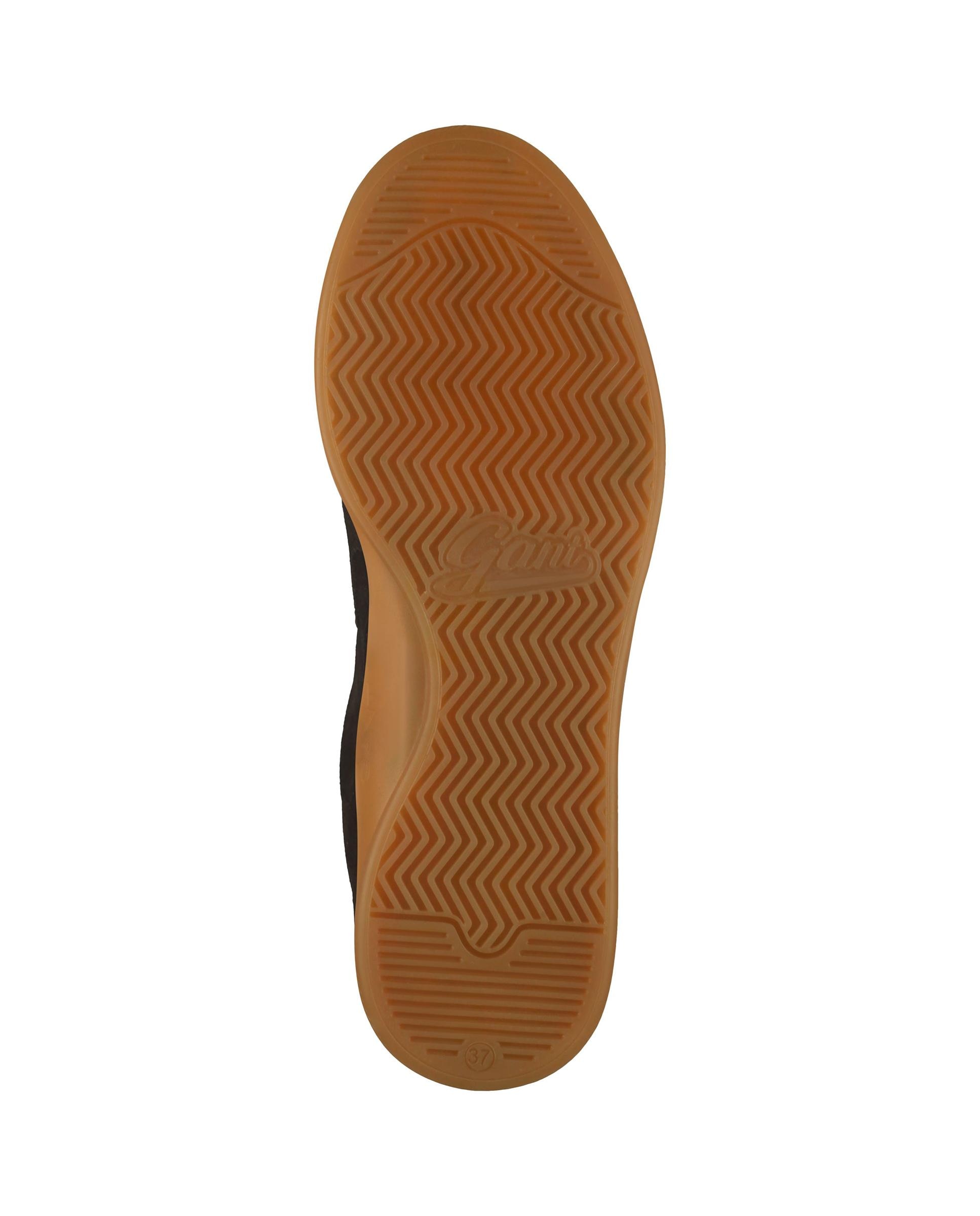 Zapatillas retro de mujer de suela plana y ajuste de cordones - Gant - Marrón oscuro Marrón oscuro-6