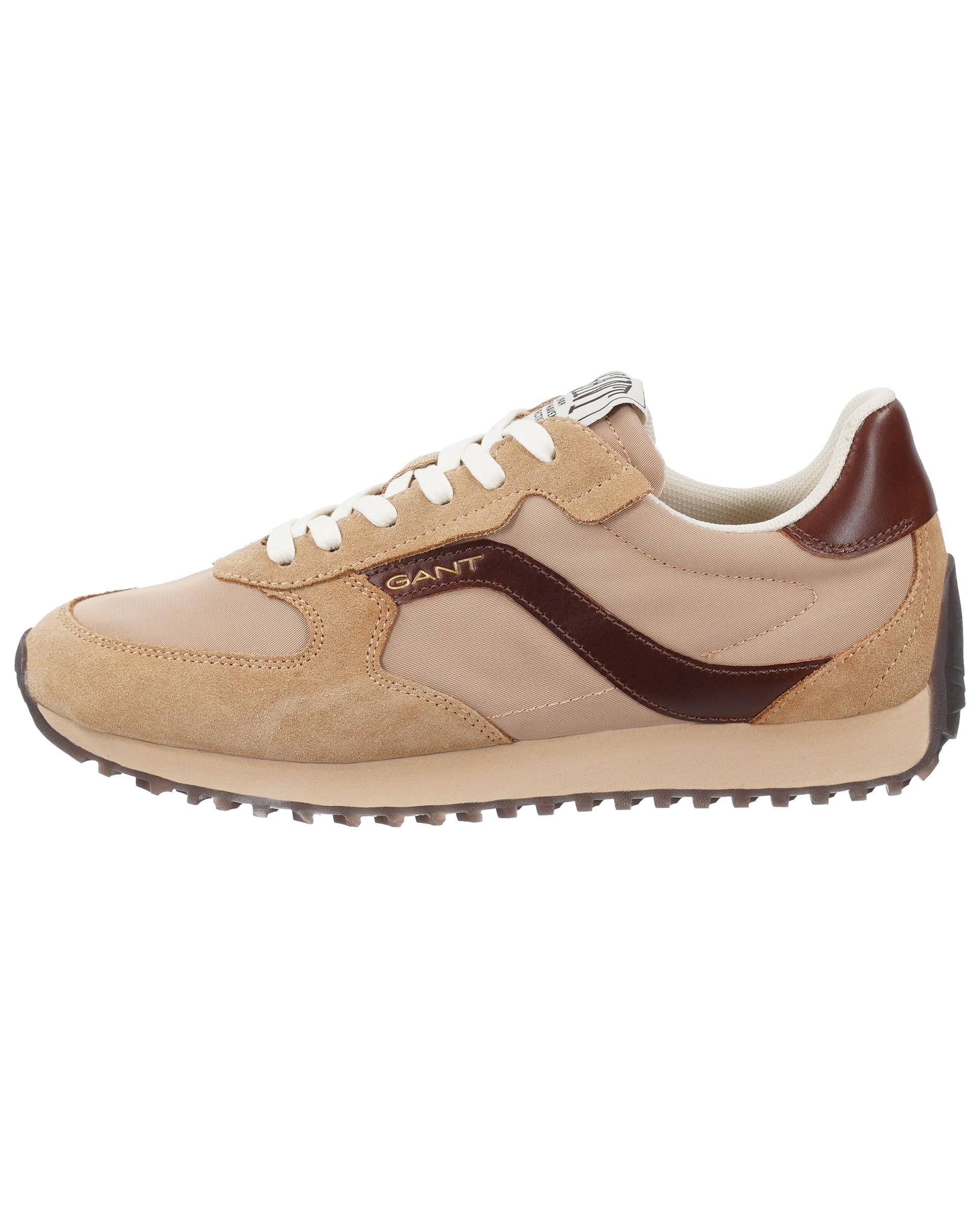 Zapatillas retro de mujer estilo runner con suela dentada - Gant - Camel Camel-3