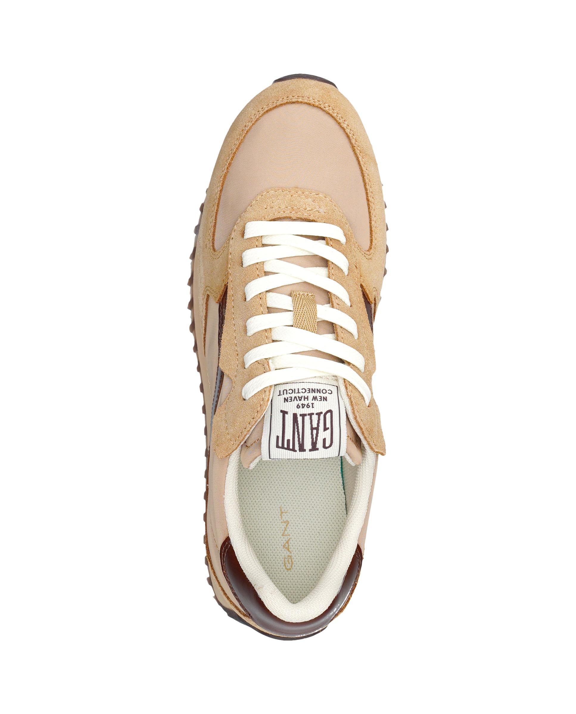 Zapatillas retro de mujer estilo runner con suela dentada - Gant - Camel Camel-5