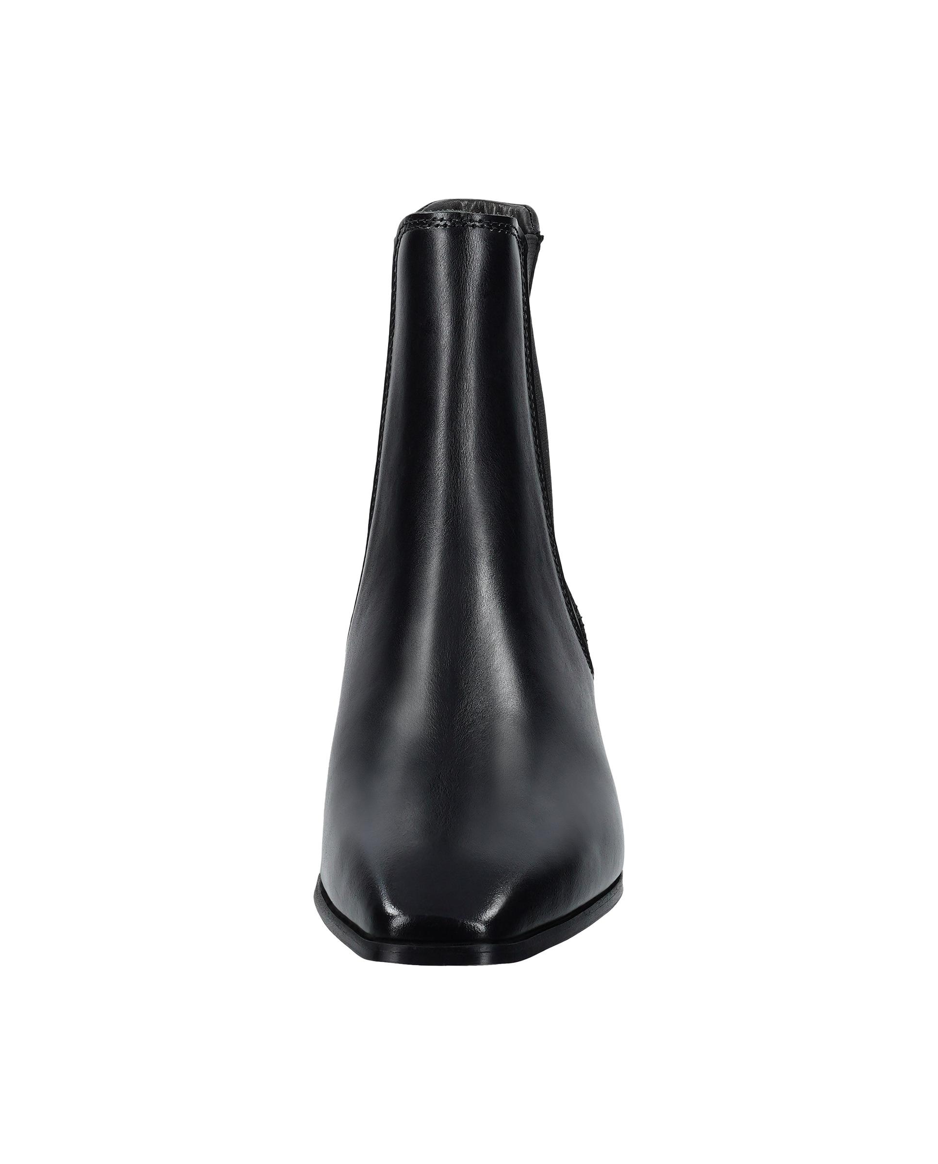 Botines chelsea de mujer con elásticos laterales y tacón en bloque - Gant - Negro Negro-2