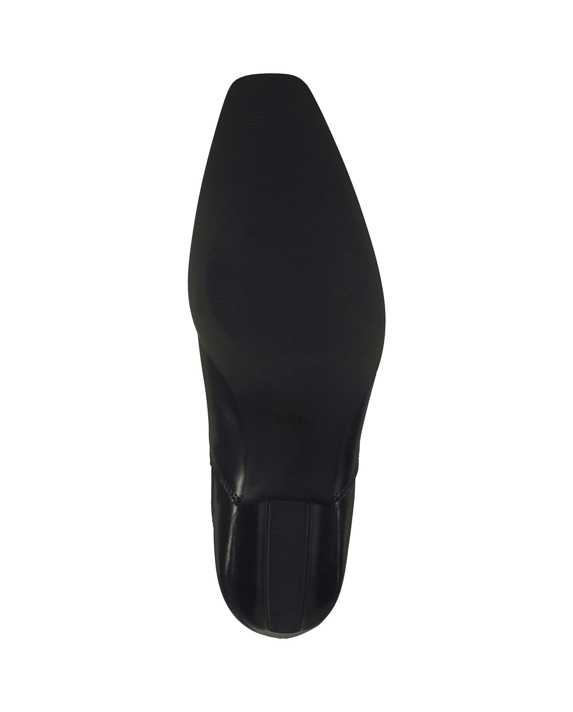 Botines chelsea de mujer con elásticos laterales y tacón en bloque - Gant - Negro Negro-6