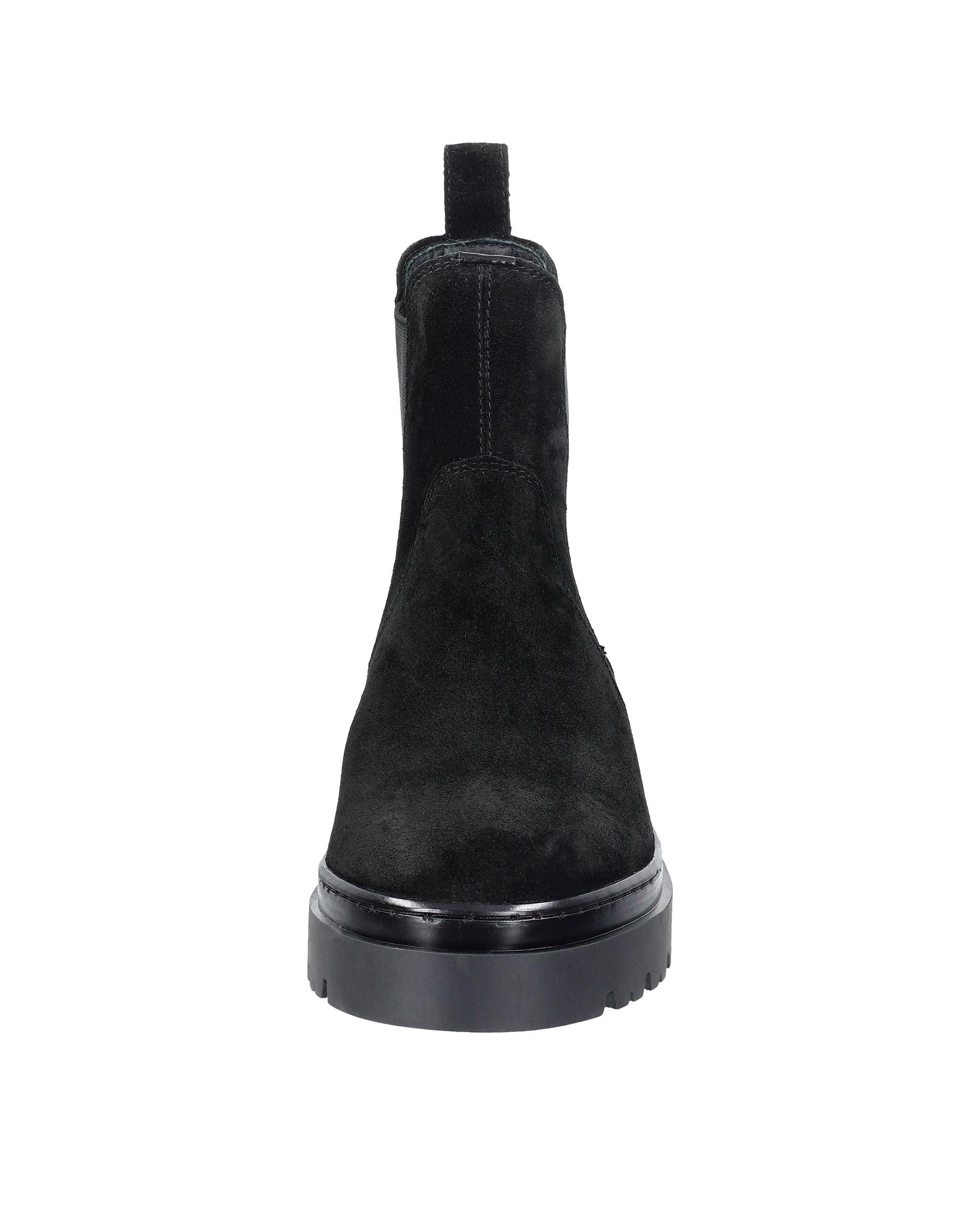 Botines chelsea de mujer con elástico lateral y caña estrecha - Gant - Negro Negro-2