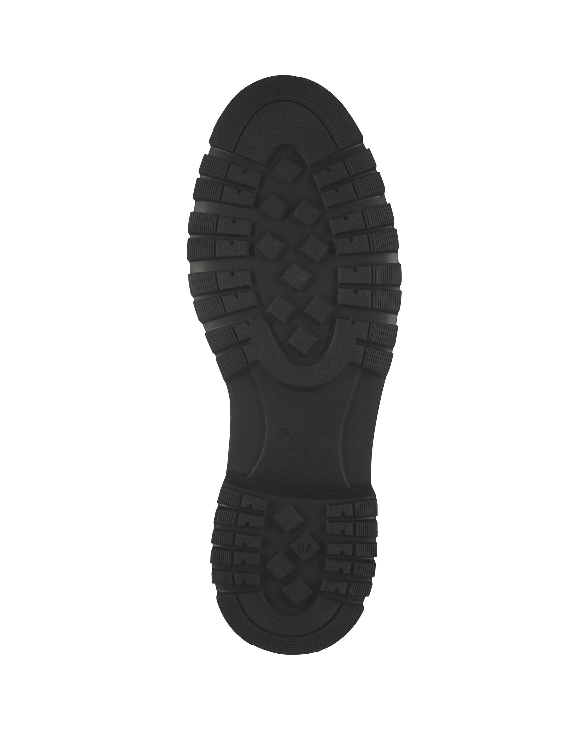 Botines chelsea de mujer con elástico lateral y caña estrecha - Gant - Marrón oscuro Marrón oscuro-6
