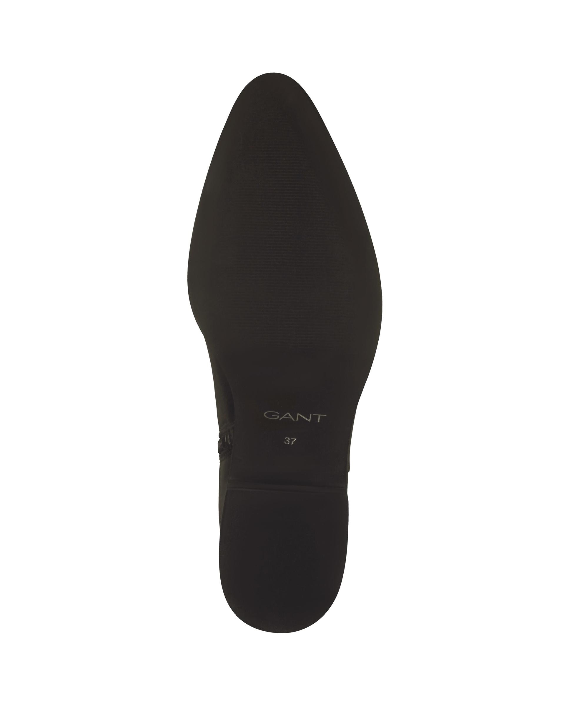 Botines de mujer de punta afilada con tacón de bloque - Gant - Marrón oscuro Marrón oscuro-6