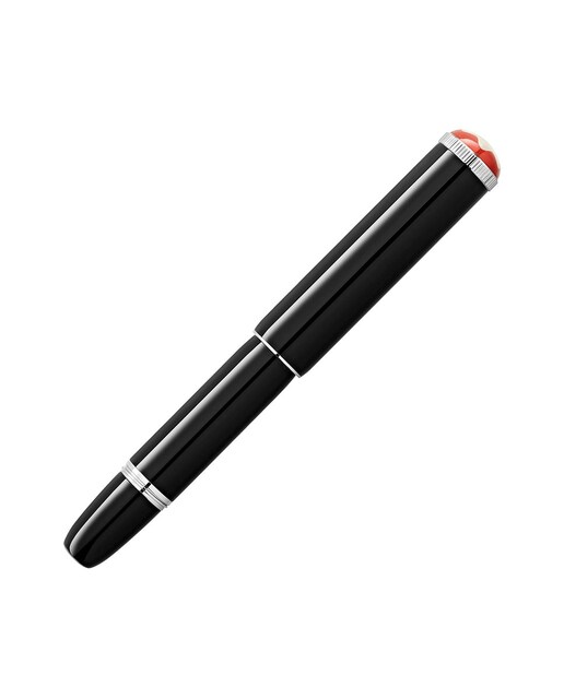 Imagen 0 de Pluma Montblanc Heritage Rouge et Noir "Baby" Edición Especial (M) negra