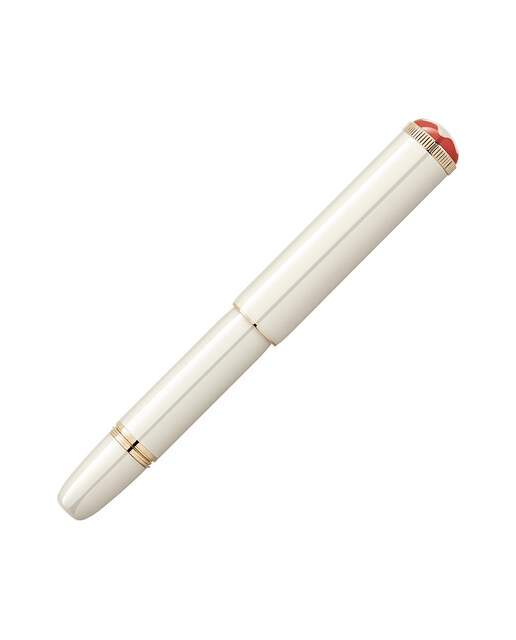 Imagen 0 de Pluma Montblanc Heritage Rouge et Noir "Baby" Edición Especial  (M) marfil