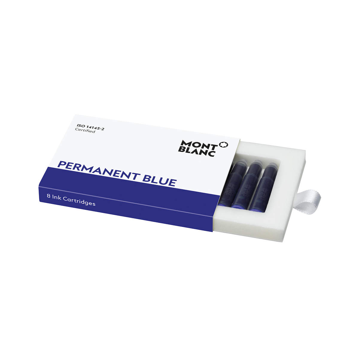 Cartuchos de tinta Montblanc color azul Azul-3