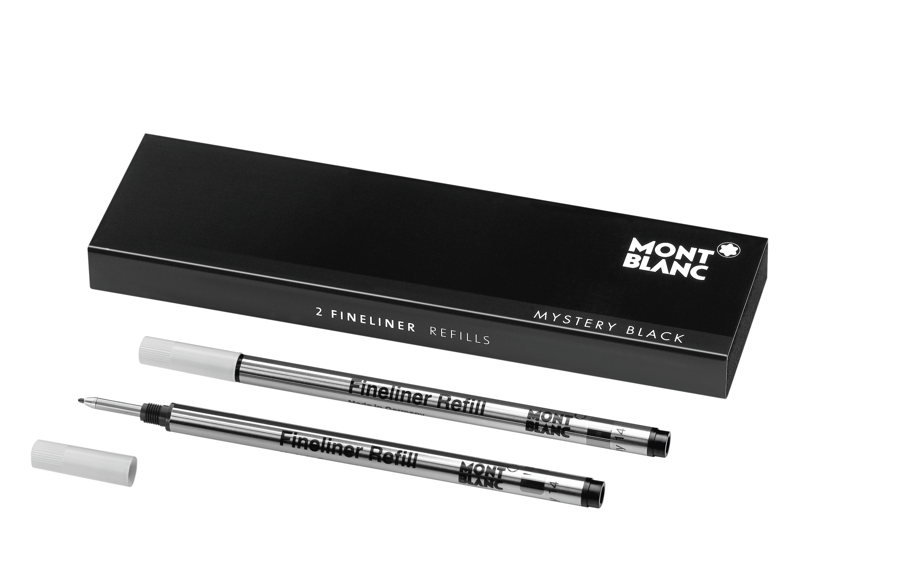 Recambio roller Montblanc mystery black para fineliner ancho Negro-2