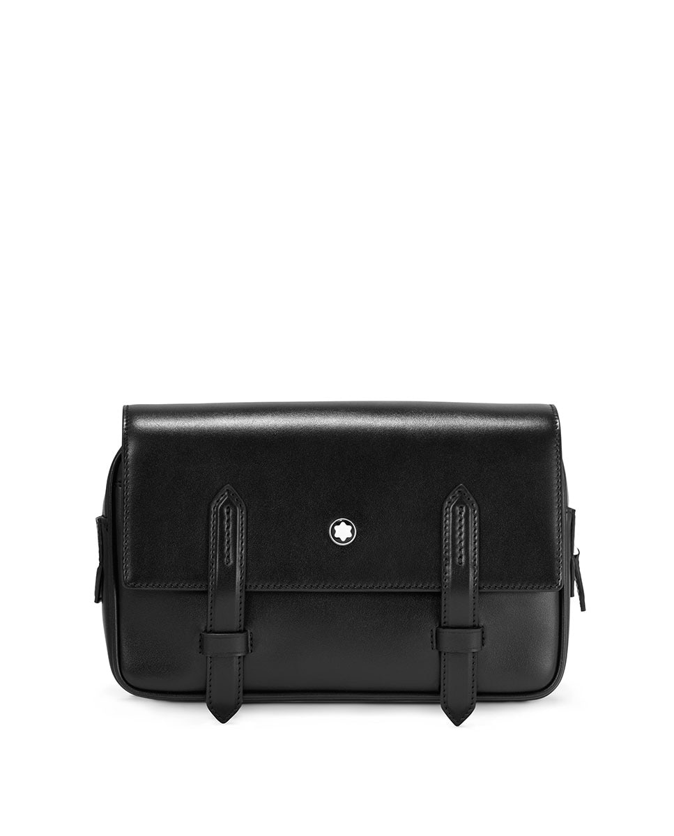 Imagen 0 de Portadocumentos unisex Meisterstück de piel en negro Negro