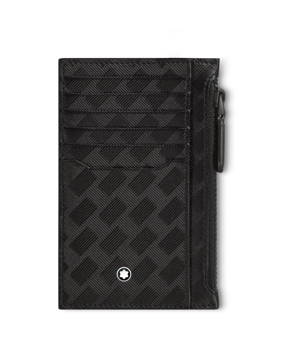 Tarjetero unisex de piel color - Montblanc - Negro Negro-2