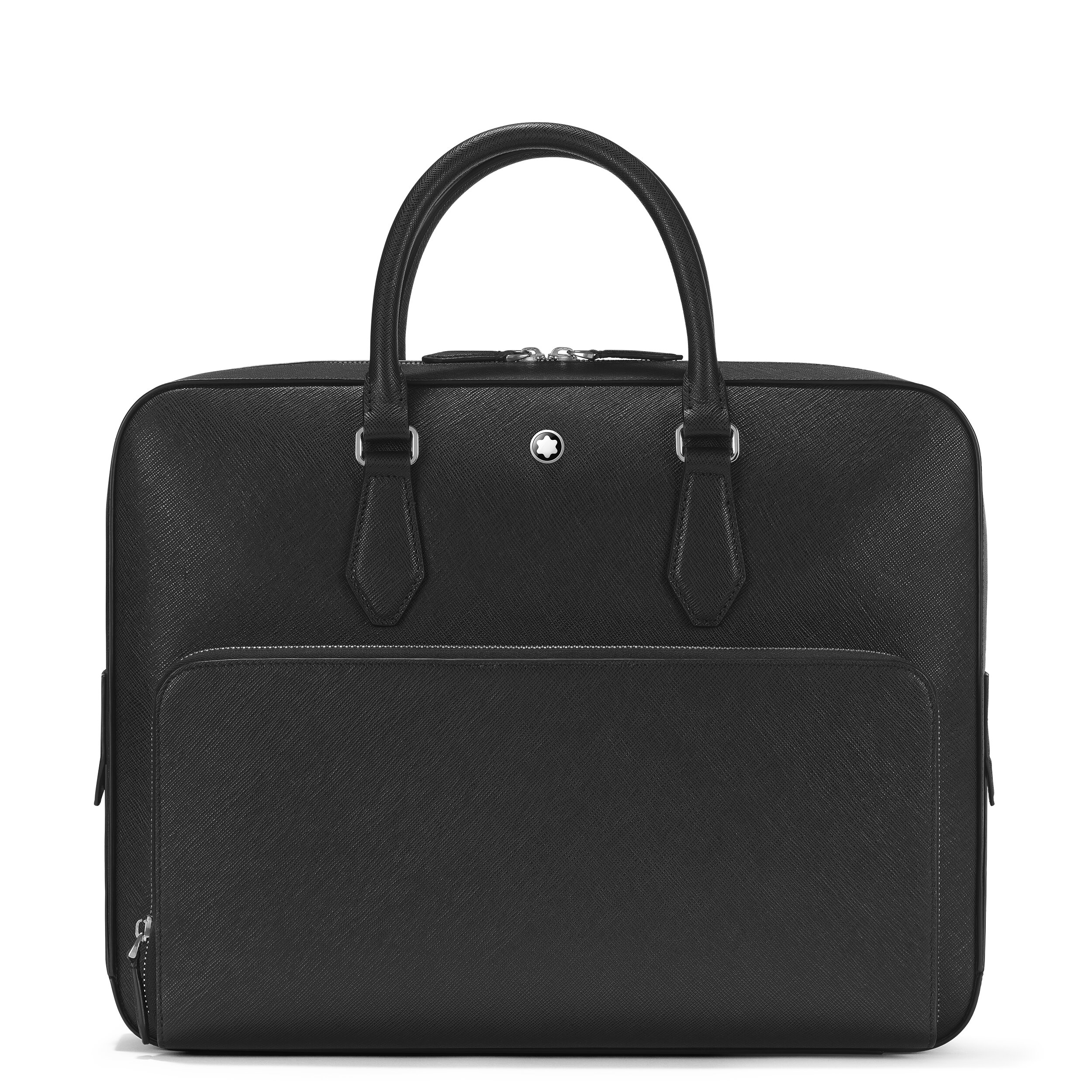 Imagen 1 de Portadocumentos unisex de piel color - Montblanc - Negro Negro