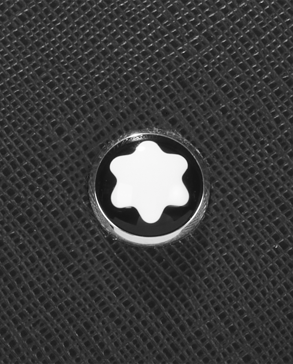 Portadocumentos unisex de piel color - Montblanc - Negro Negro-2