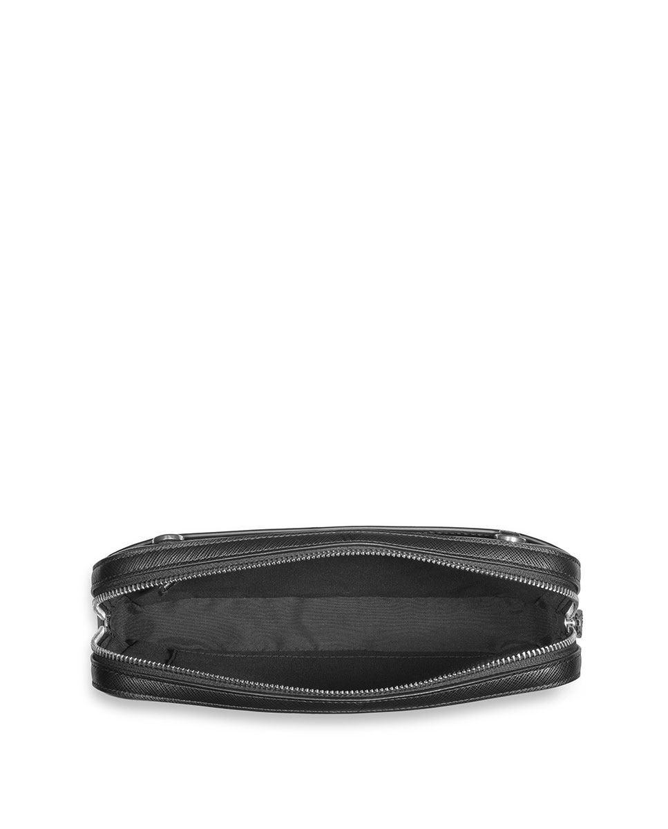 Imagen 4 de Bandolera unisex de piel color - Montblanc - Negro Negro
