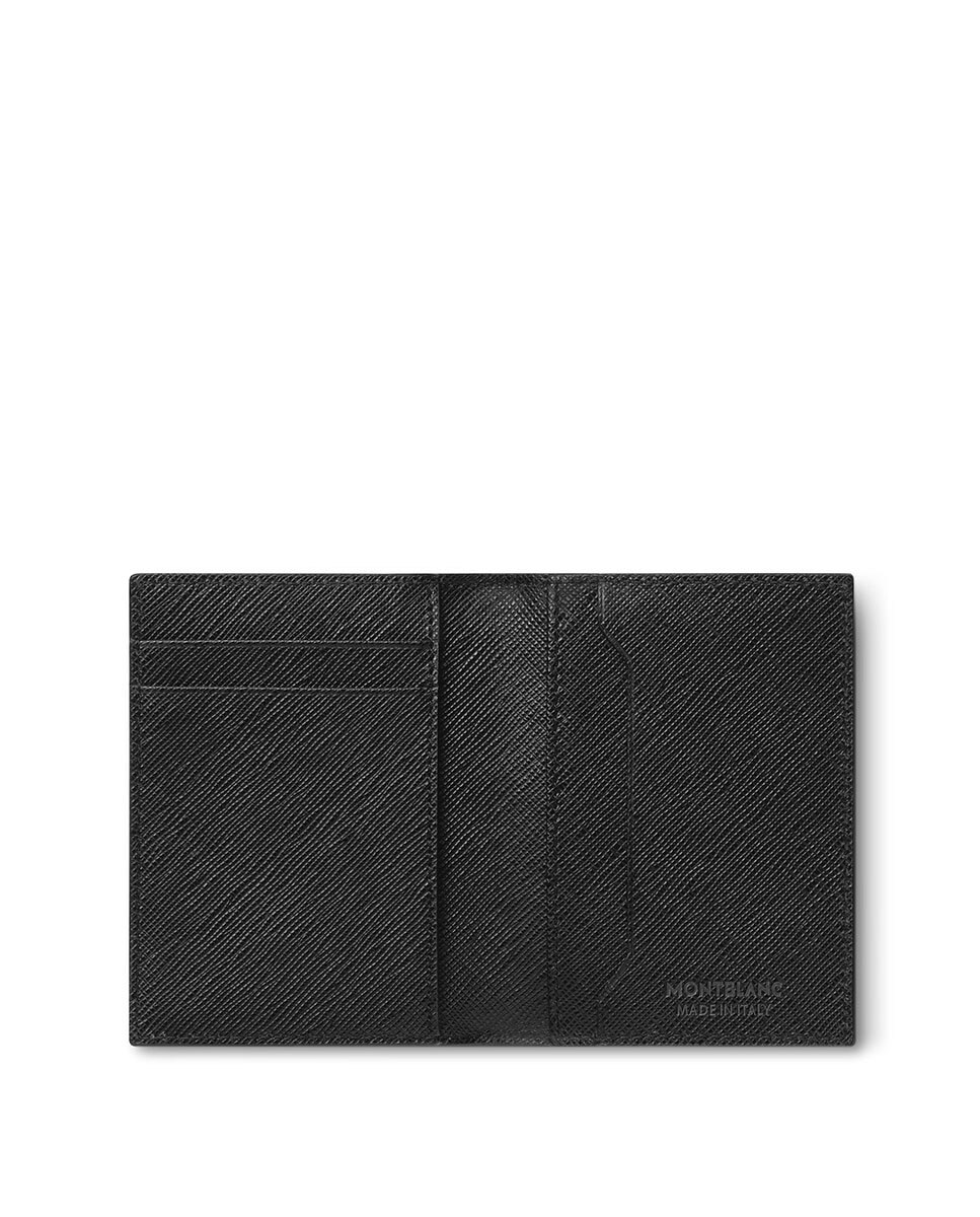 Tarjetero unisex de piel color - Montblanc - Negro Negro-3