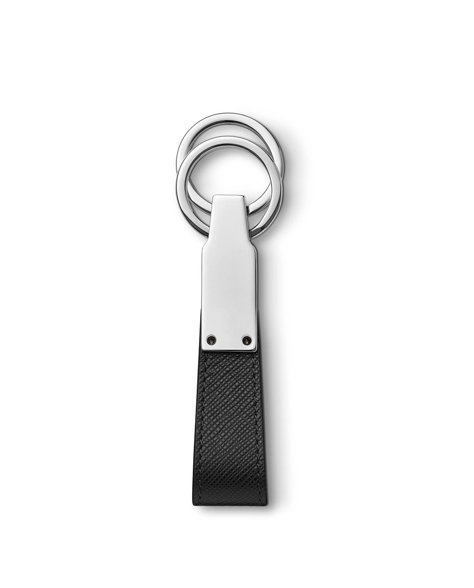 Imagen 2 de Llavero unisex con anilla color - Montblanc - Negro Negro