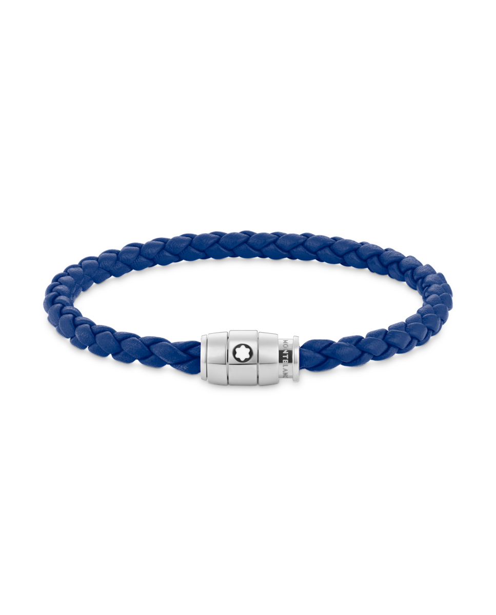 Imagen 0 de Pulsera de hombre de piel azul Azul