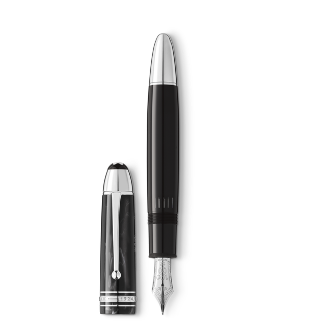 Imagen 0 de Pluma Estilográfica Montblanc resina preciosa negro