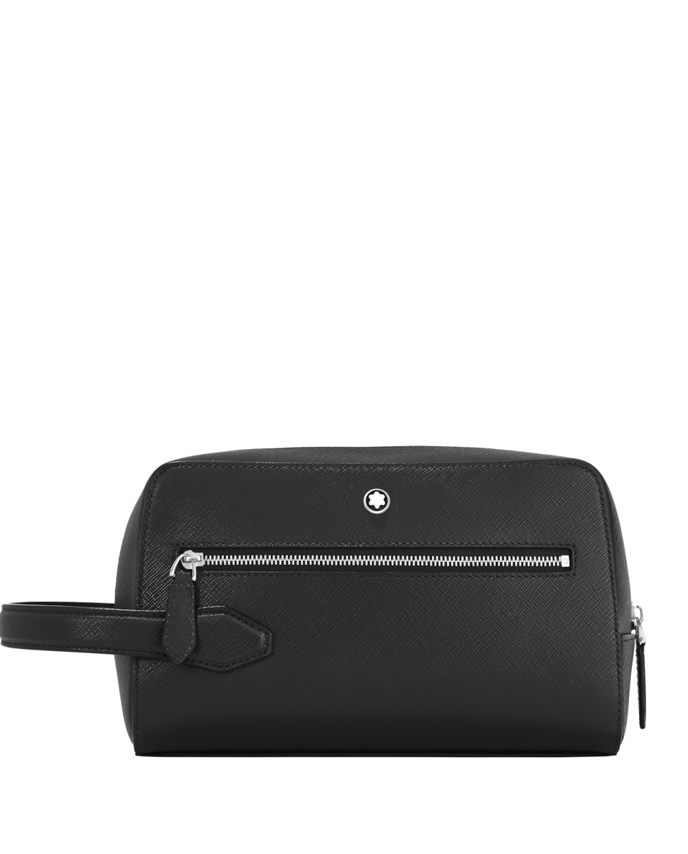 Imagen 0 de Neceser unisex de piel Negro