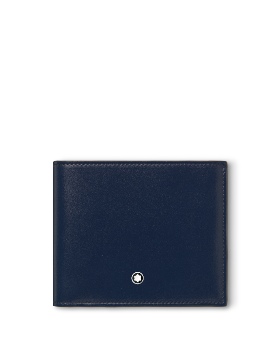 Cartera de hombre de pìel color azul · Montblanc · El Corte Inglés