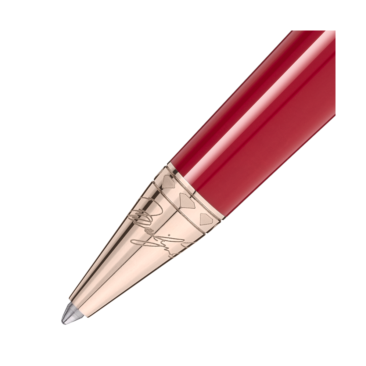 Bolígrafo Montblanc Marilyn color rojo Rojo-3