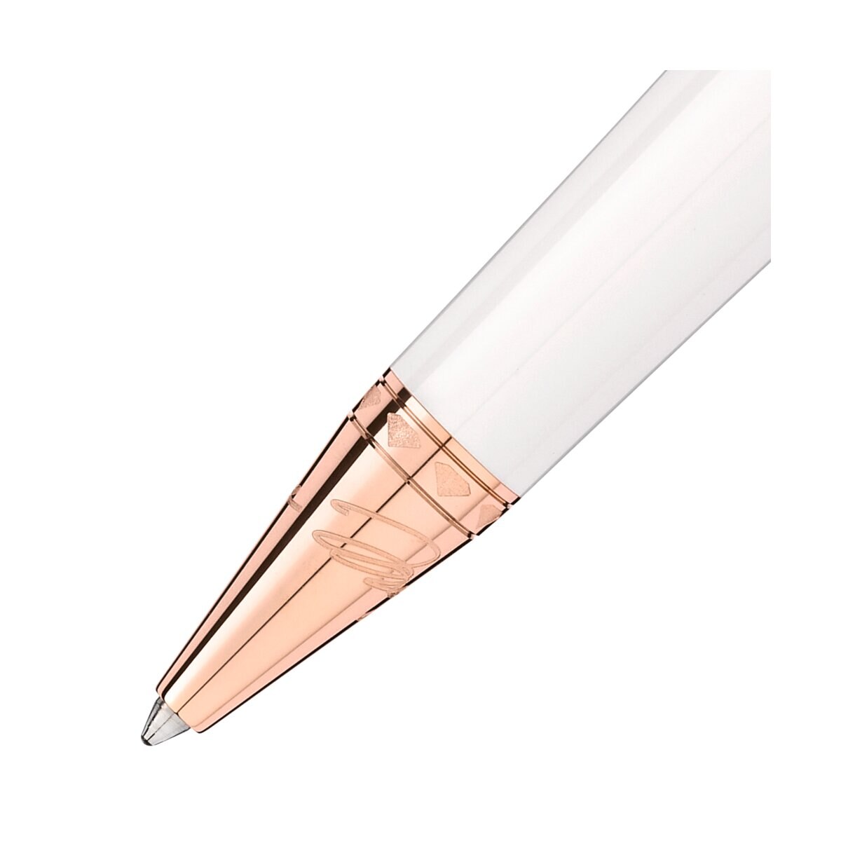 Bolígrafo Montblanc Marilyn color blanco Blanco-3