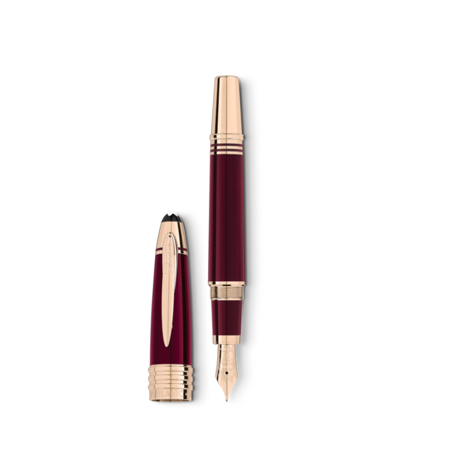 Imagen 0 de Pluma Estilográfica Montblanc John F. Kennedy Resina color granate