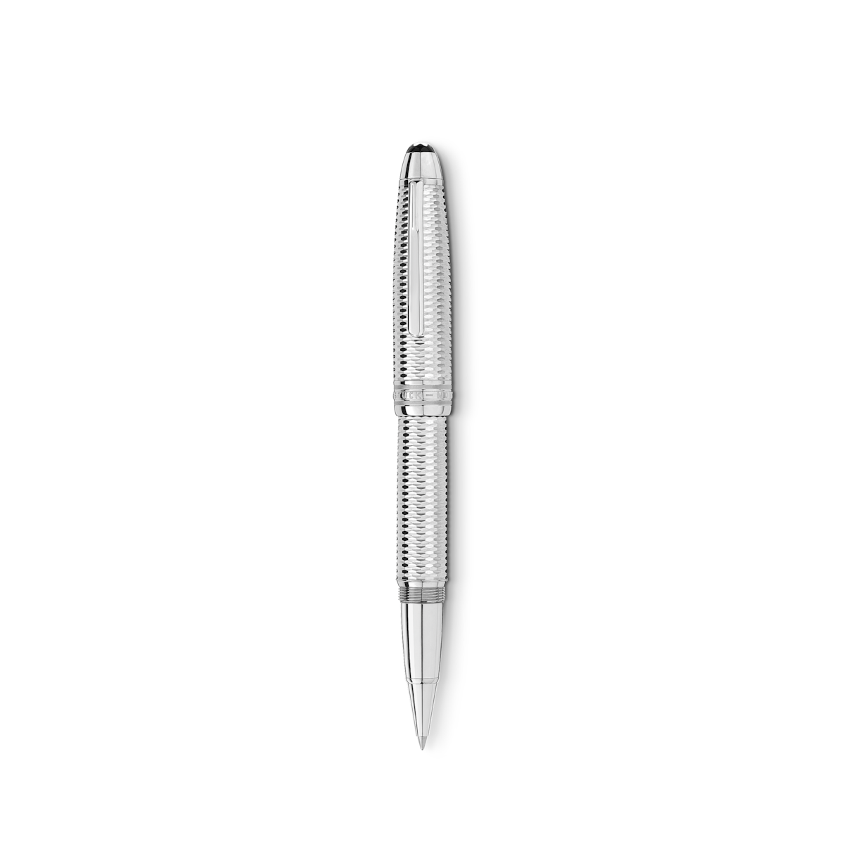 Roller Montblanc color acero.