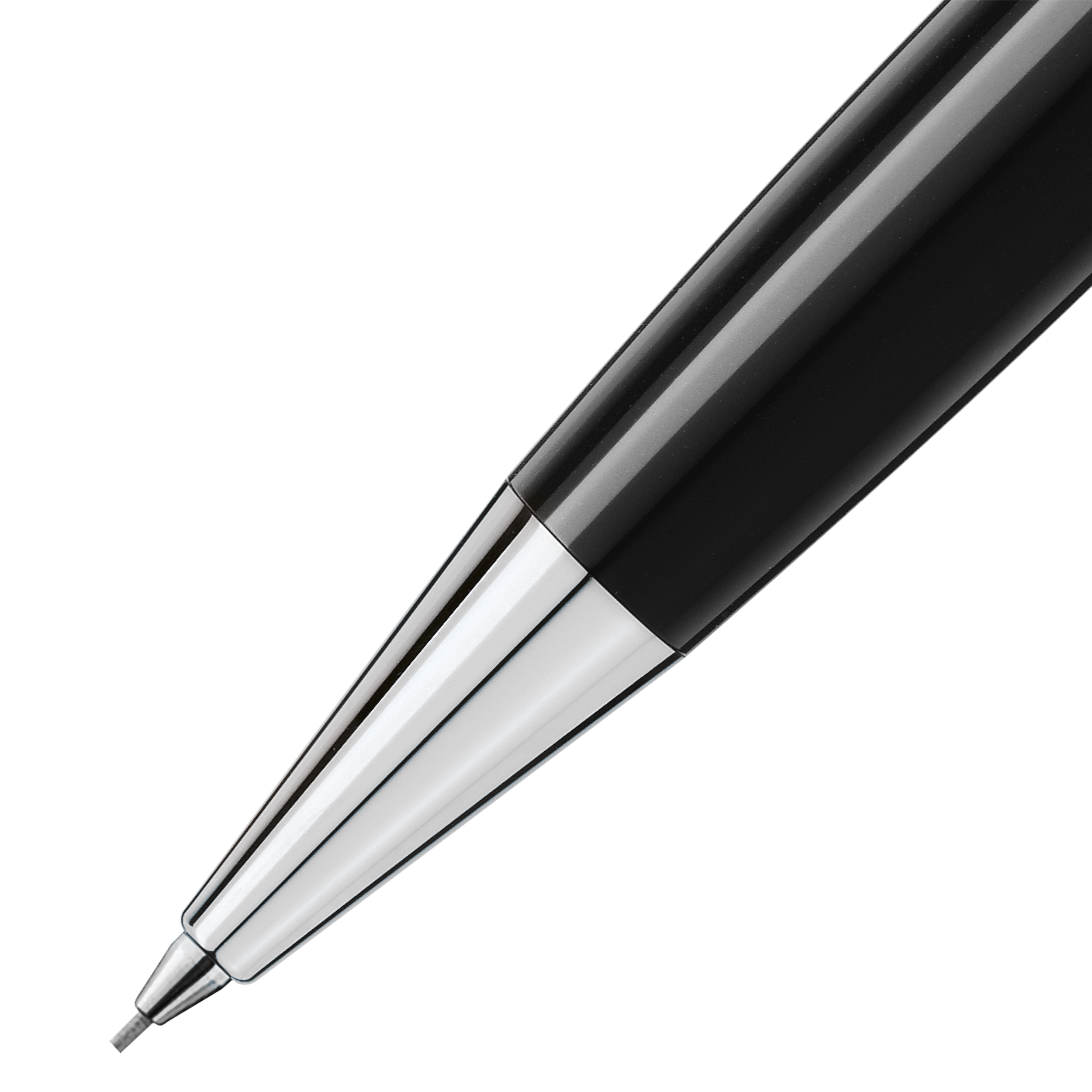 Portaminas Montblanc resina preciosa color negro Negro-2