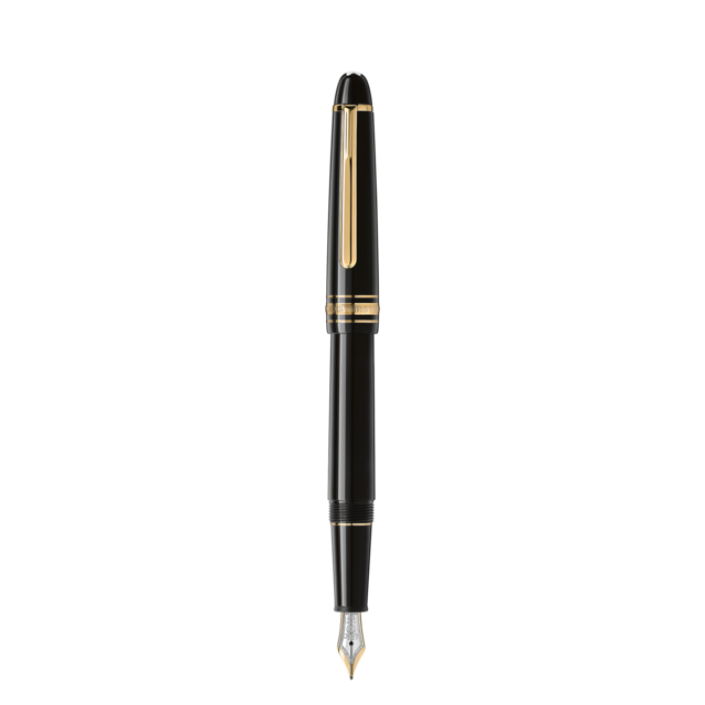 Imagen 0 de Pluma Estilográfica Montblanc resina preciosa color negro