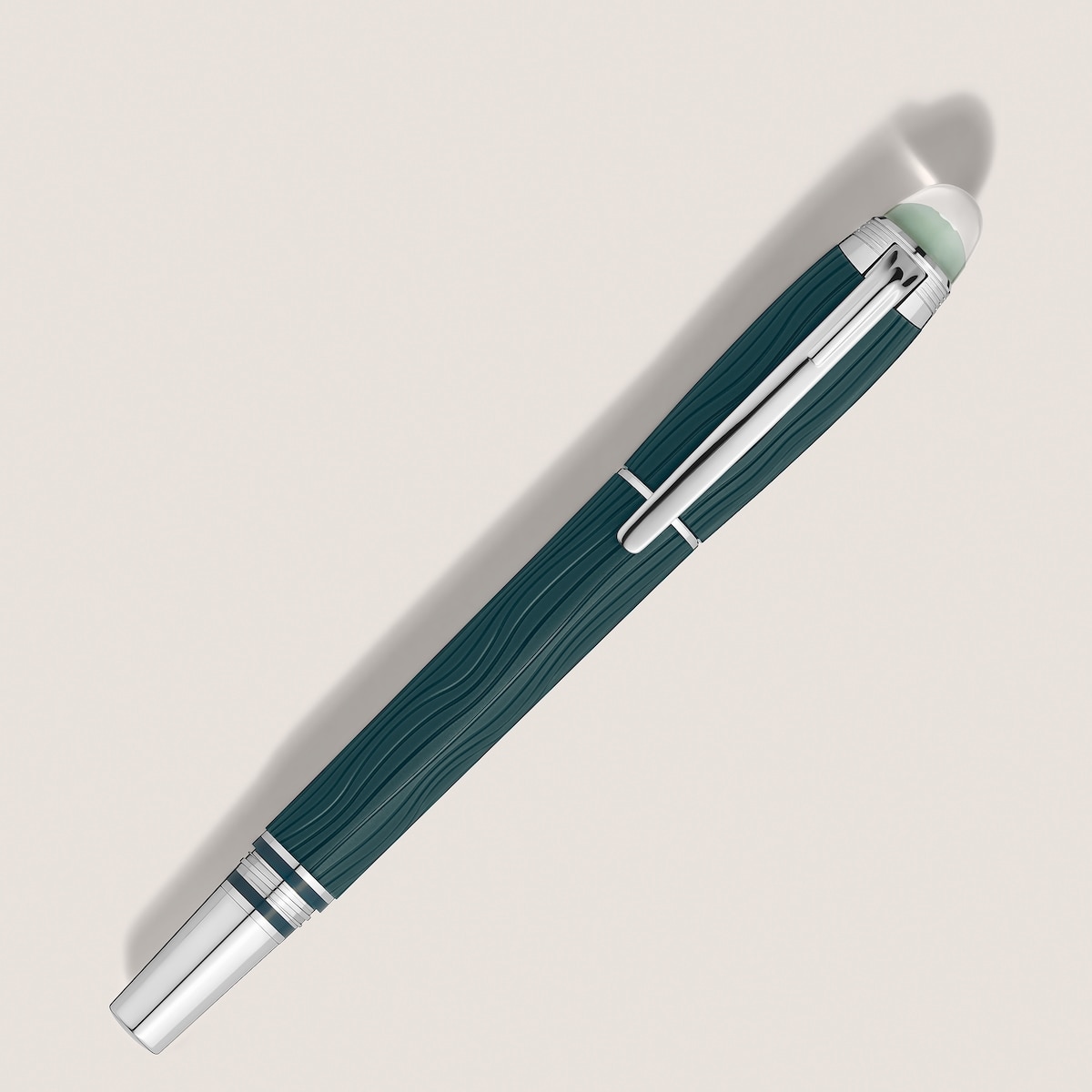 Pluma Estilográfica Montblanc (F) Verde-3