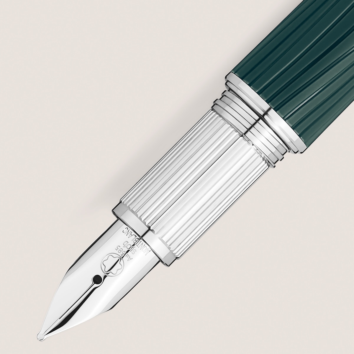 Pluma Estilográfica Montblanc (M) Verde-2