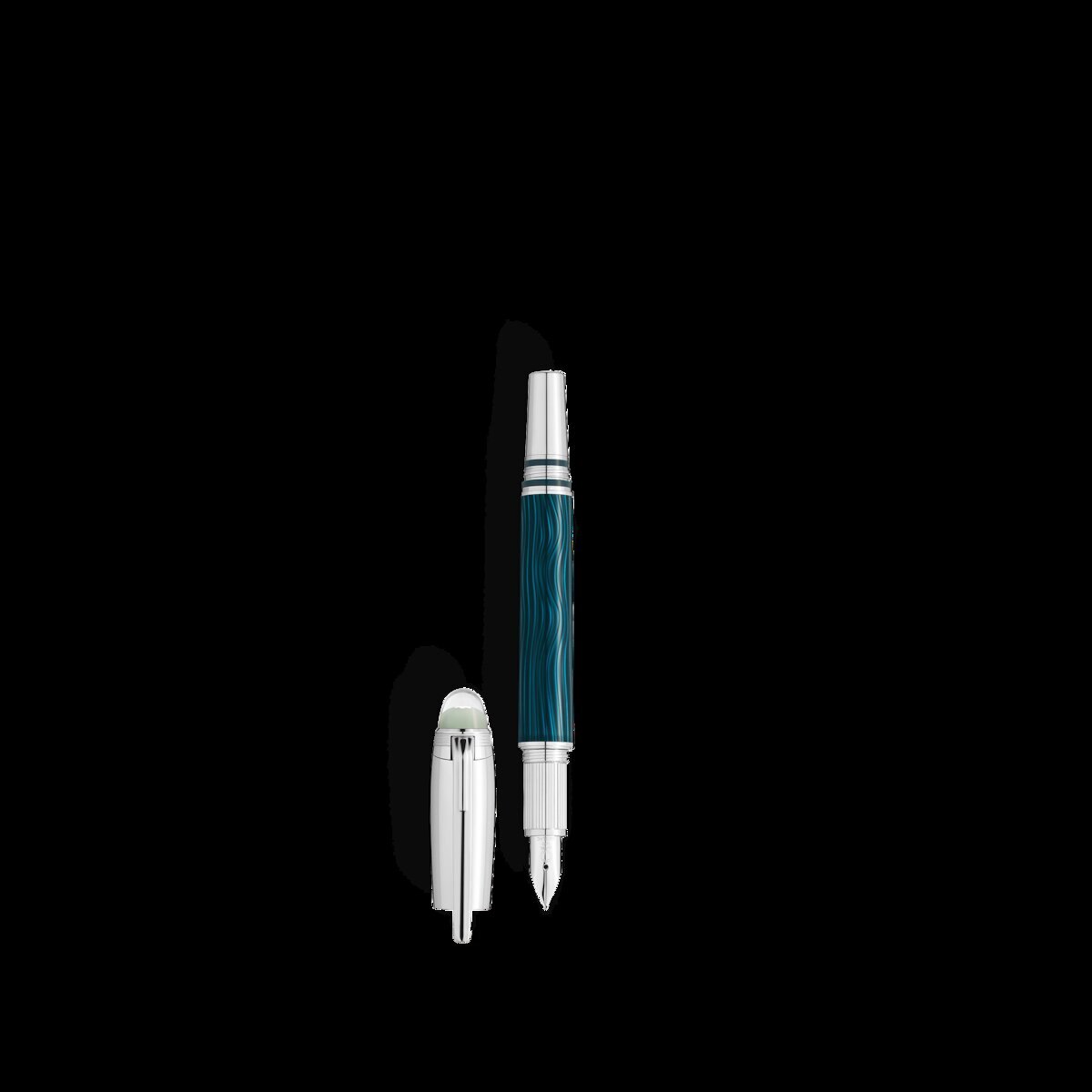Pluma Montblanc color verde (F) Verde-2