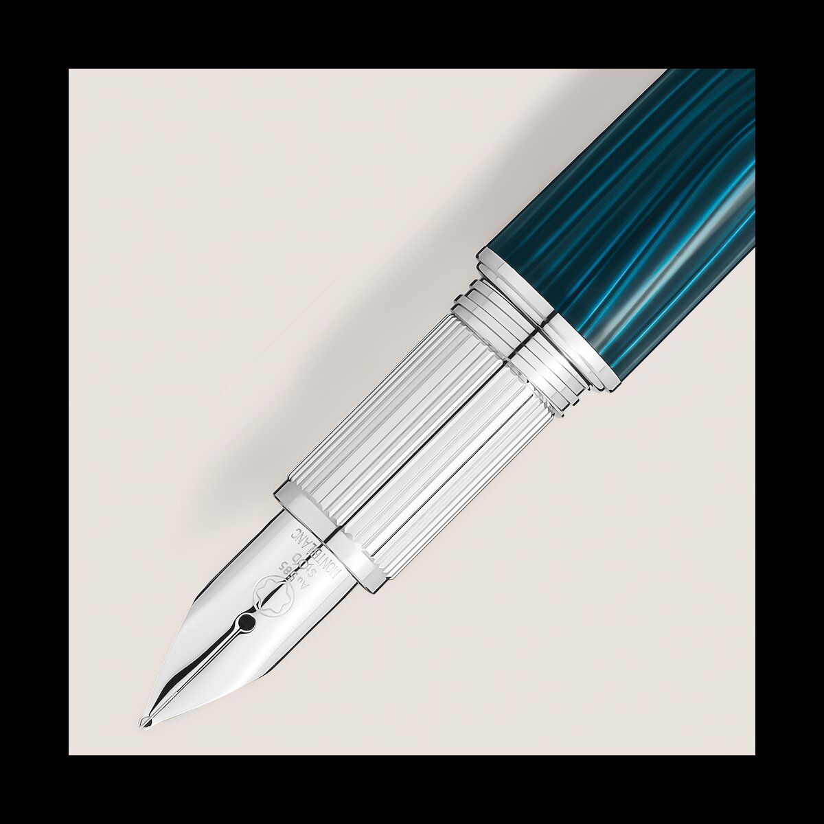 Pluma Montblanc color verde (M) Verde-3