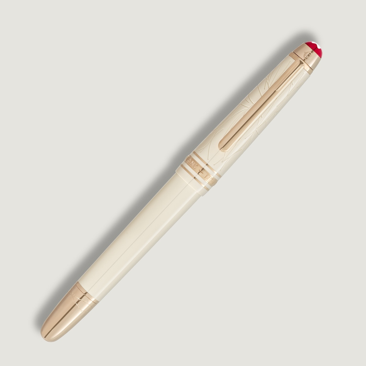 Pluma Montblanc edición Romeo y Julieta (M) Blanco-3