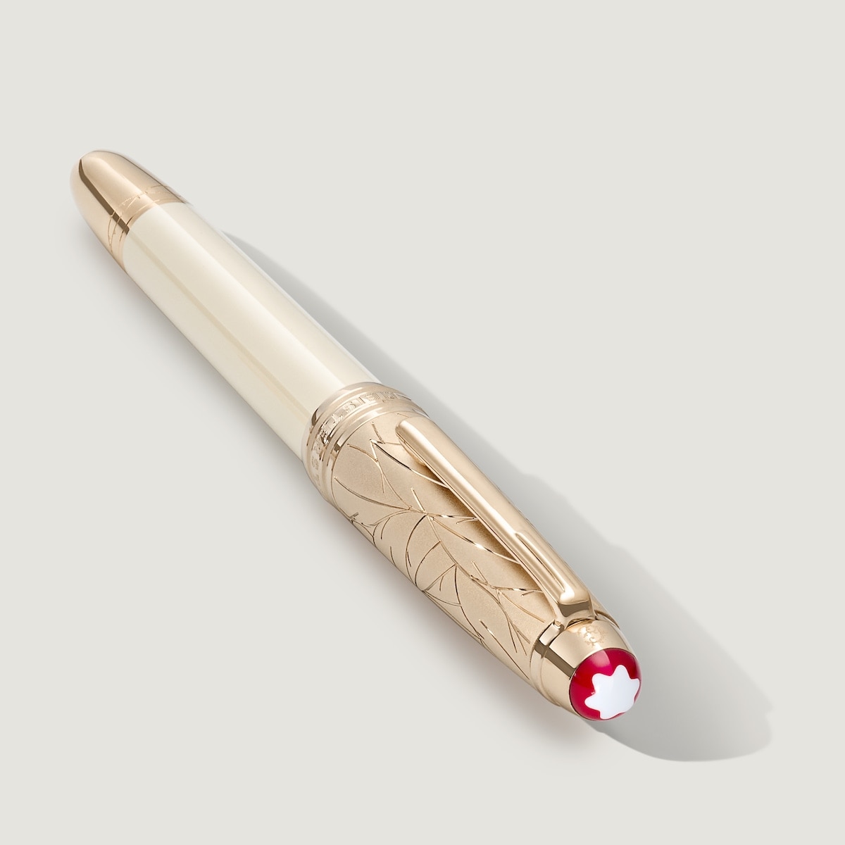 Pluma Montblanc edición Romeo y Julieta (M) Blanco-3