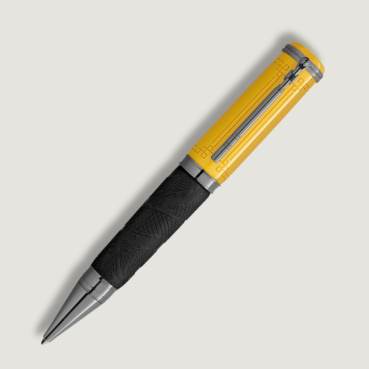 Bolígrafo Montblanc Ed. Especial Bruce Lee Negro-2