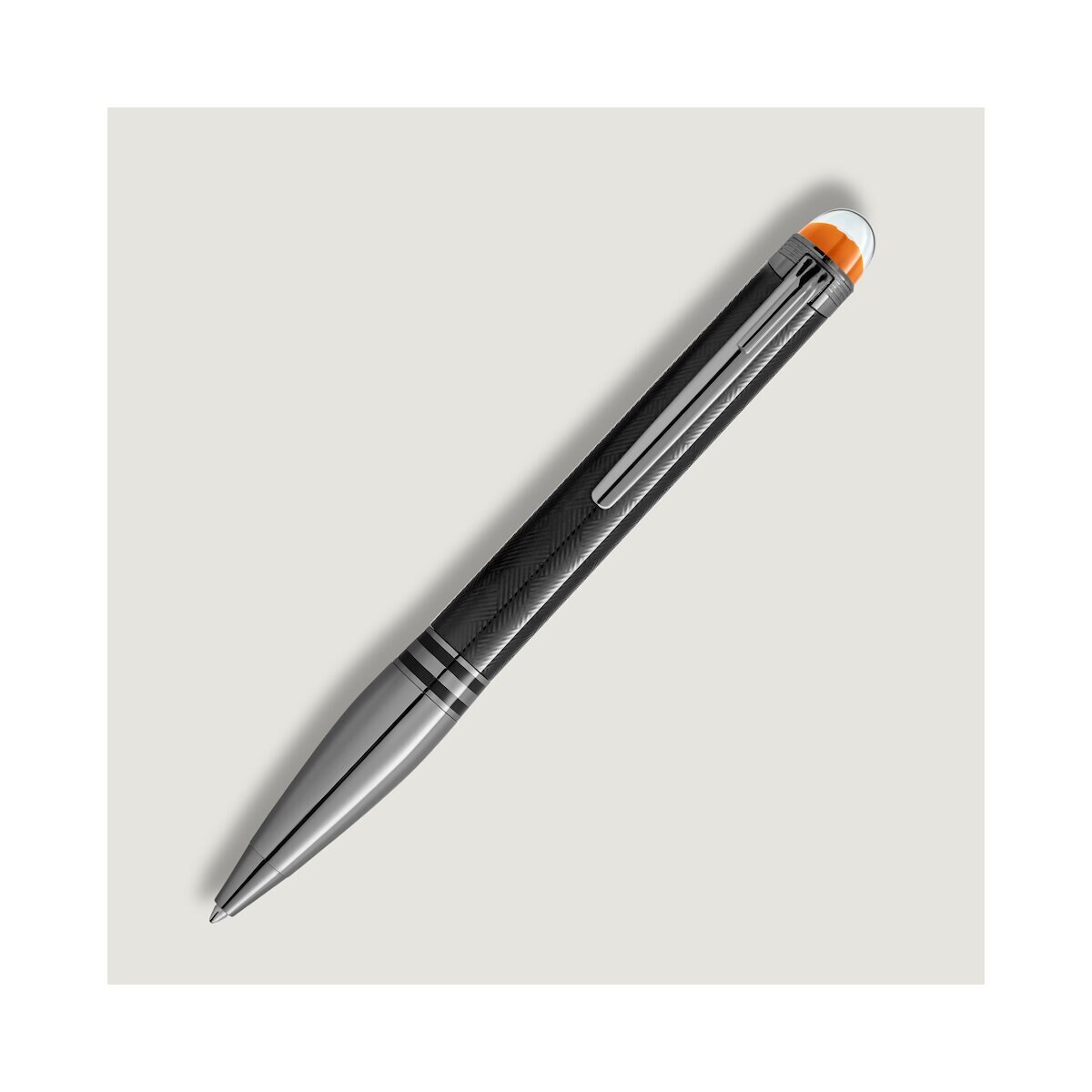Imagen 4 de Bolígrafo Montblanc acero negro Negro