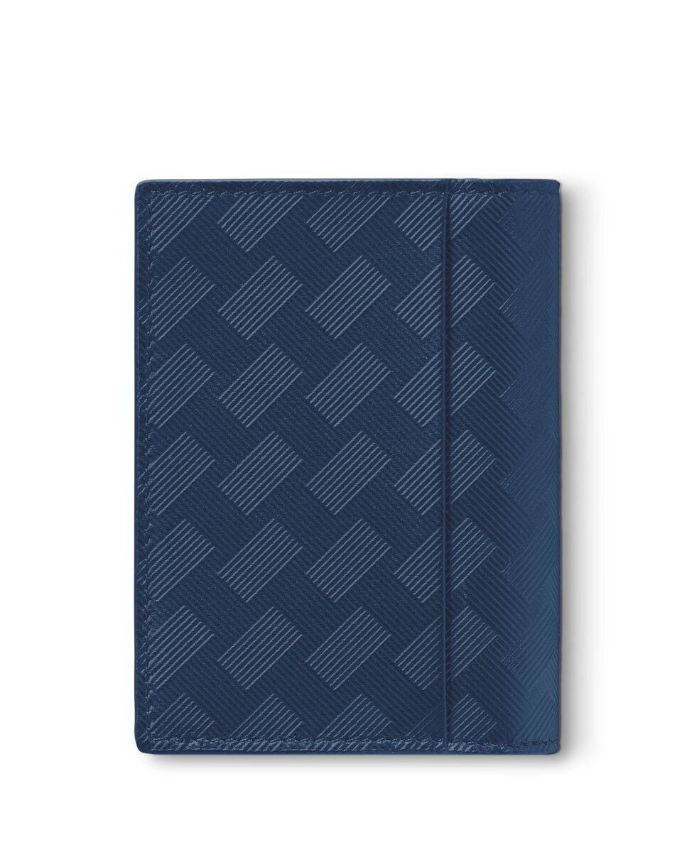 Imagen 2 de Tarjetero unisex de piel color azul - Montblanc - Azul oscuro Azul oscuro